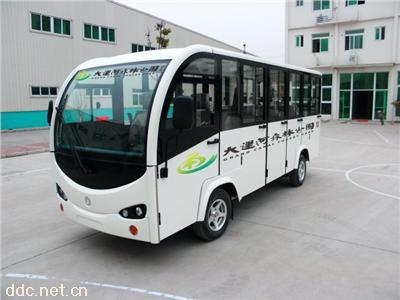  带门封闭电动观光车